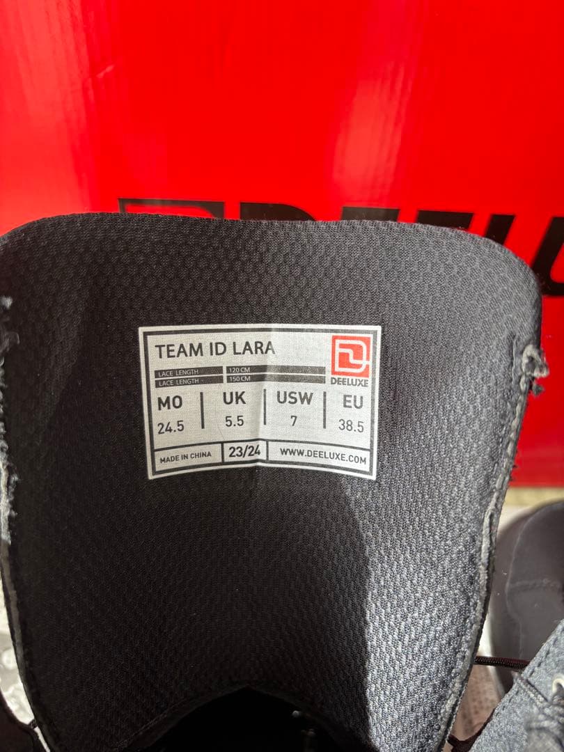 DEELUXE TEAM ID LARA 24.5 ブラック