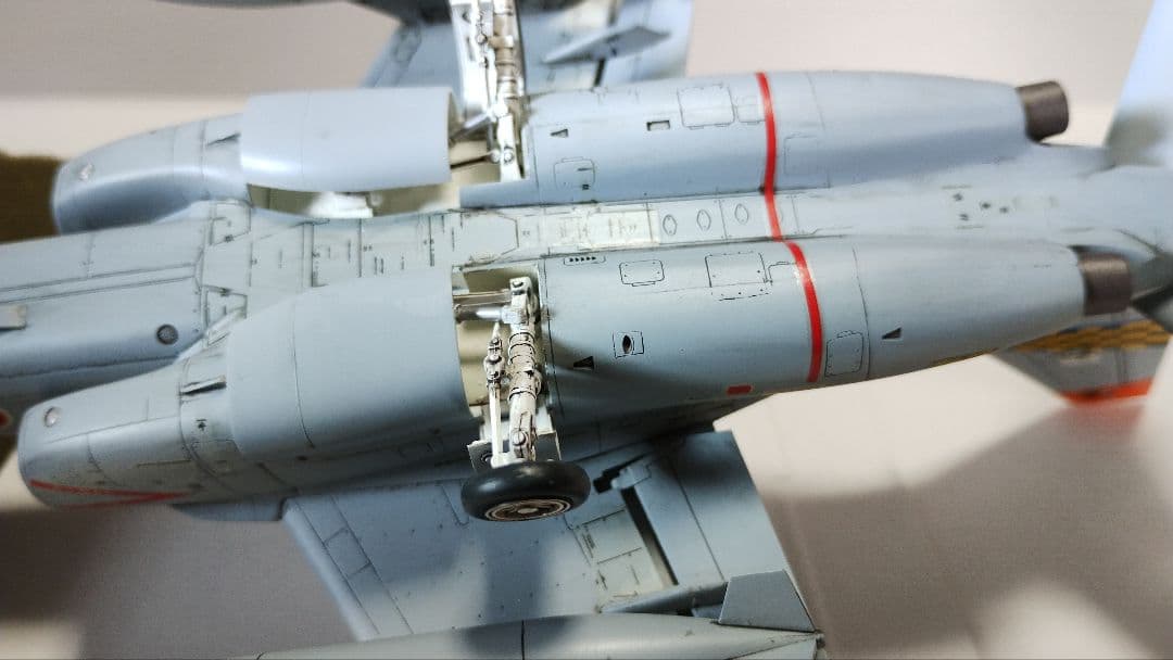 プラモデル完成機　1/48　川崎T-4