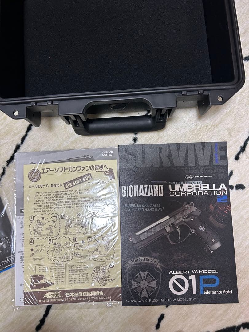 最終値下げ東京マルイ　バイオハザード  W. Model 01P