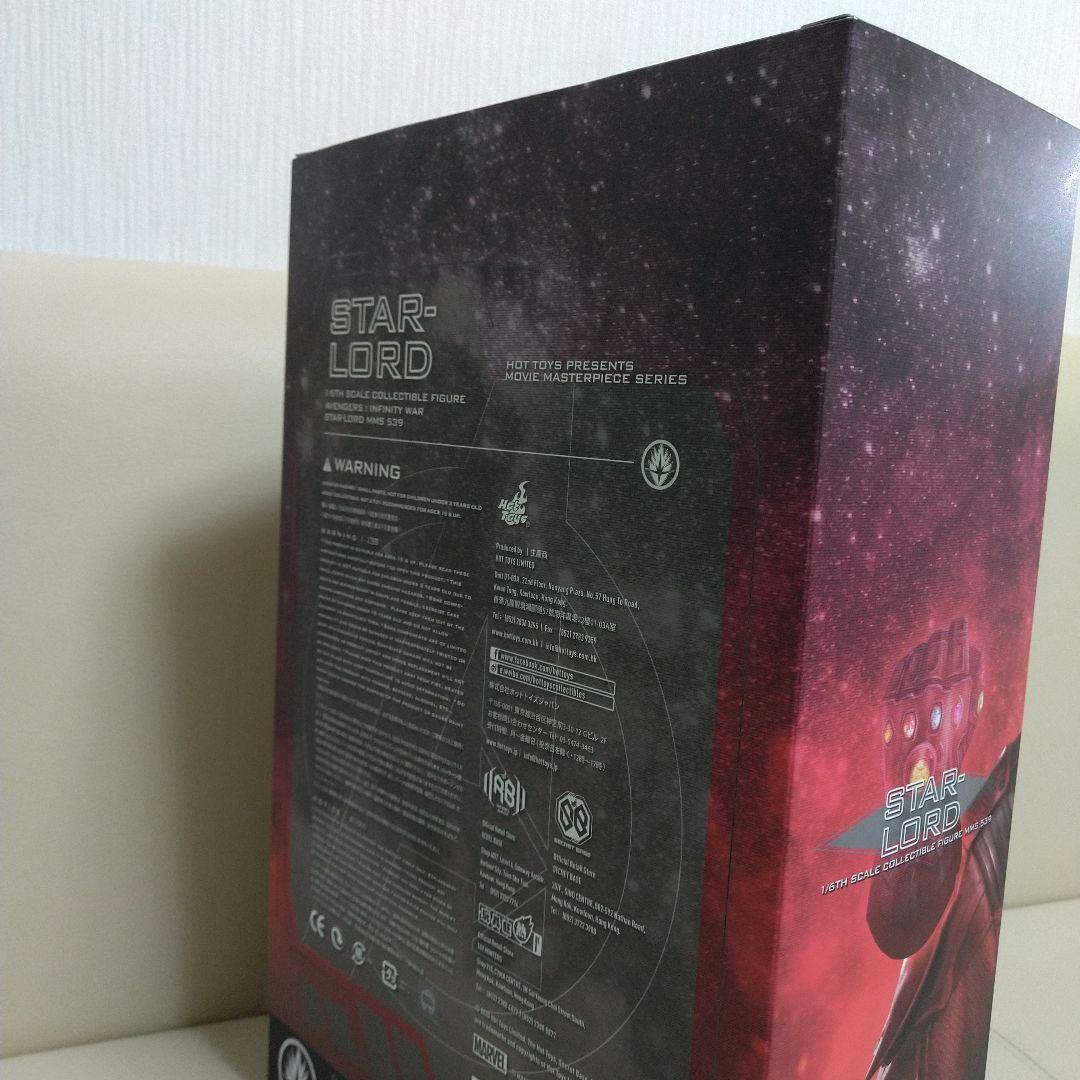 【新品未開封】HOTTOYS 1/6 スター・ロード アベンジャーズ マーベル