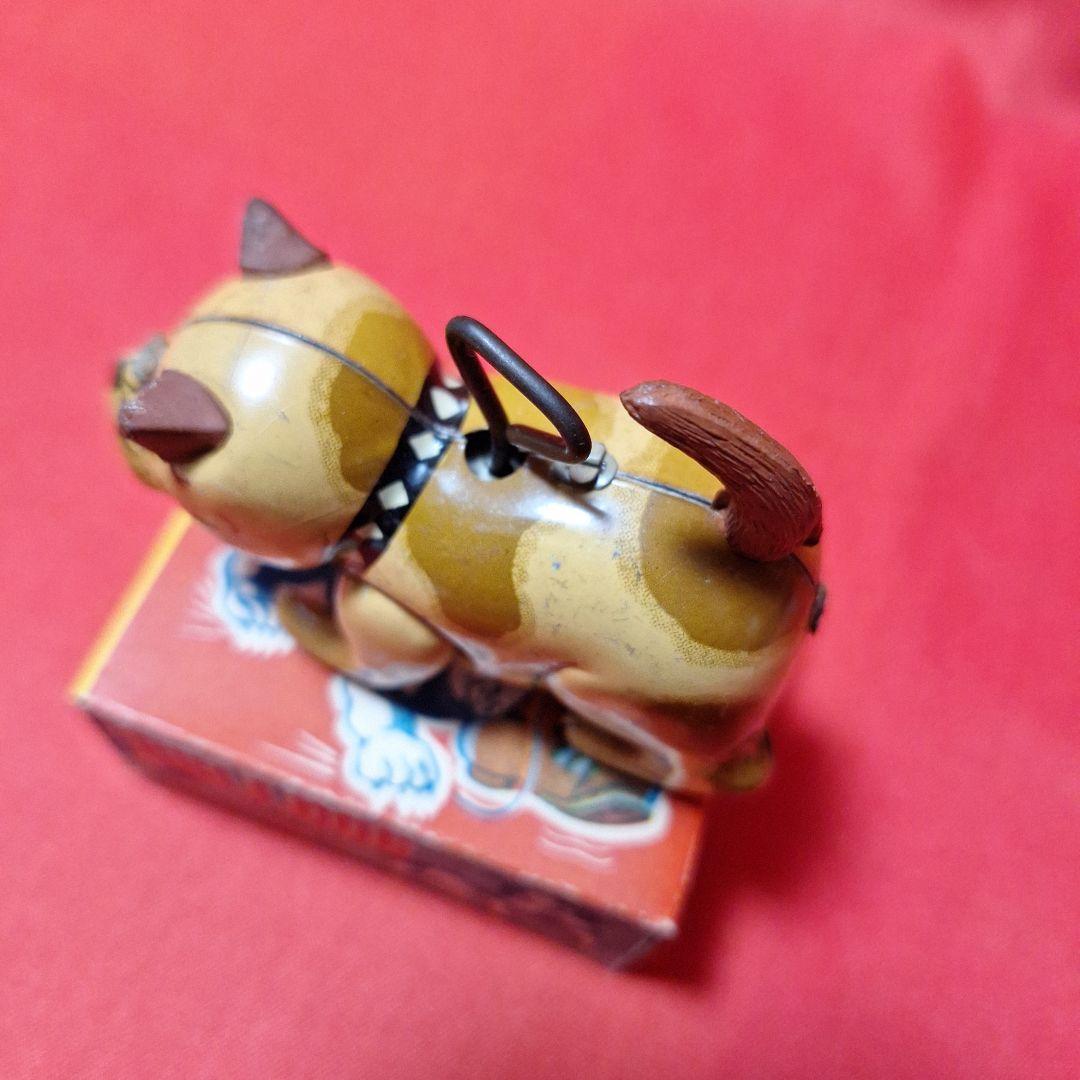 昭和20年代　日本製　ブルドッグ　ブリキオモチャ