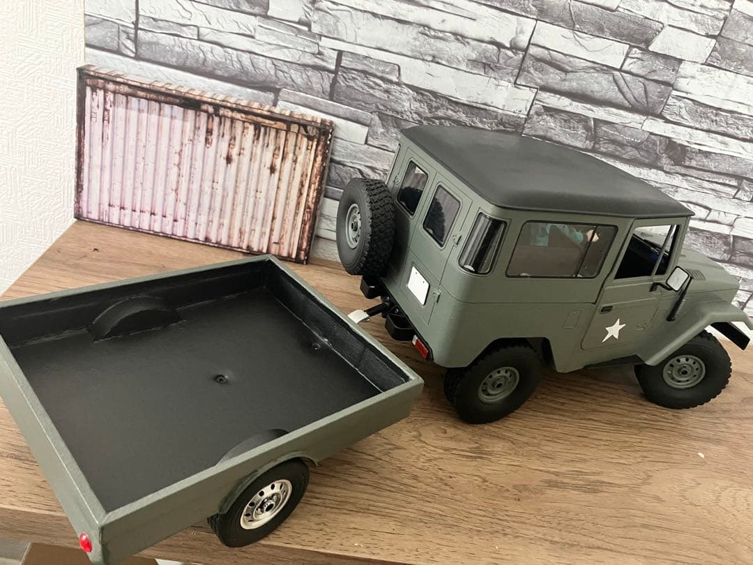 WPL C34 ミリタリー風　inるぱんさん　これから仕事だぜversion