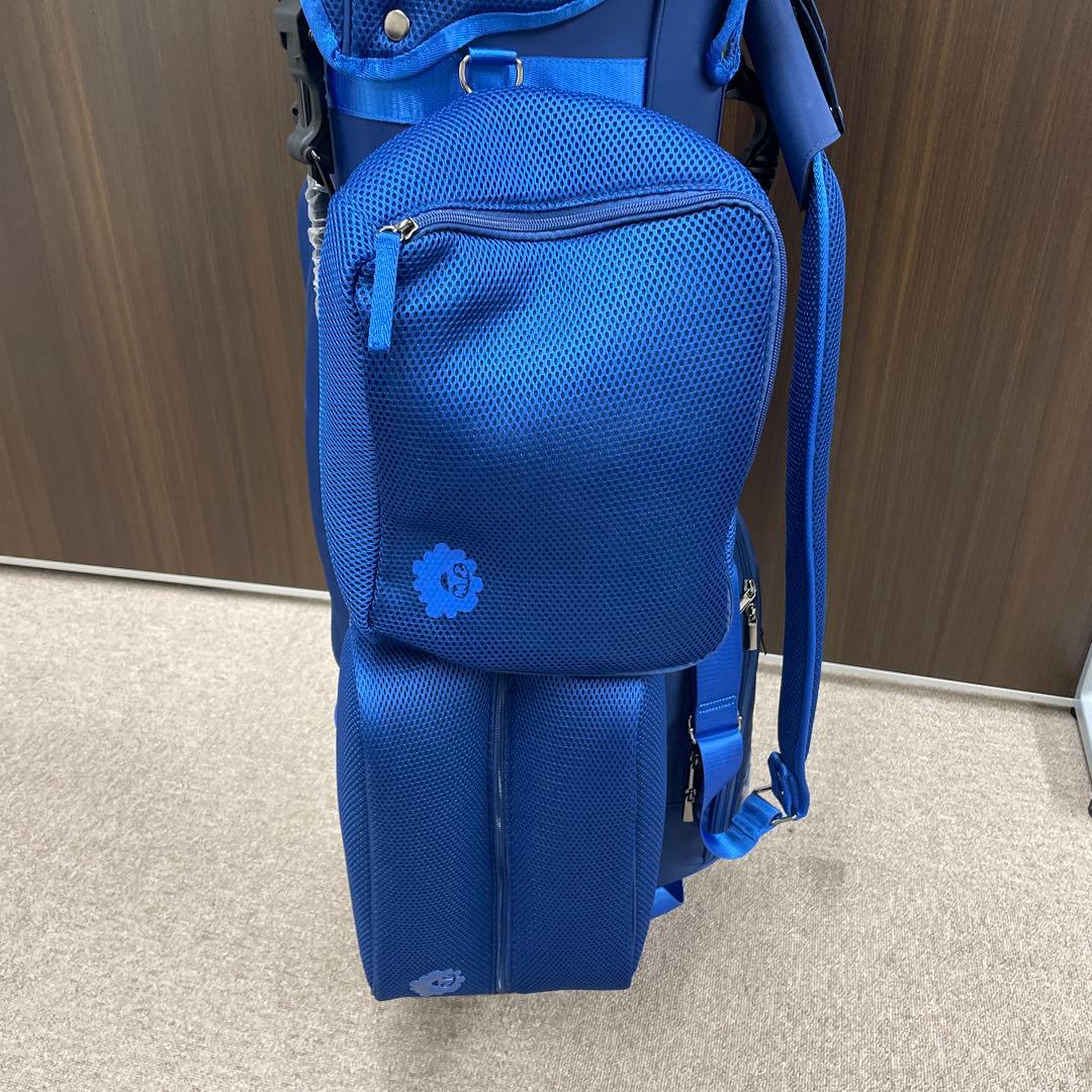 ヨッシ様 ピーダブリュサーキュラス キャディバッグ ゴルフバッグ 青 サイズF