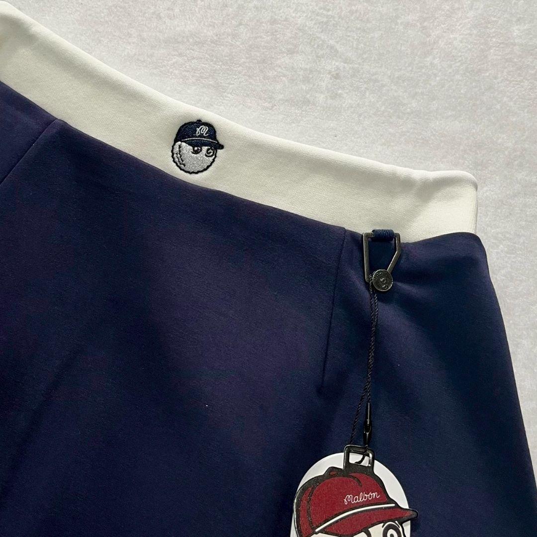 新品　Malbon golf　ゴルフ　トップス＆スカートセット　M　レディース