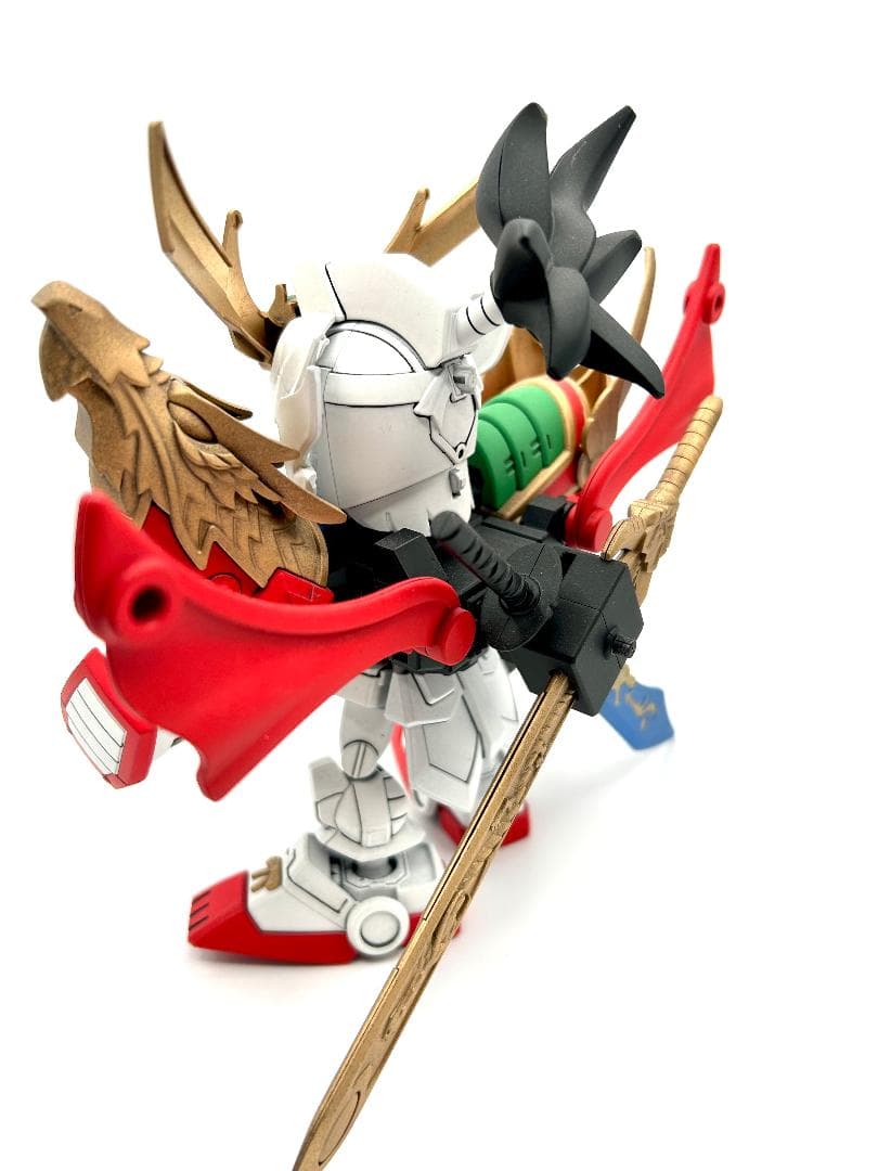 SDガンダム　三国伝　真豪華龍装劉備ガンダム　完成品ガンプラ