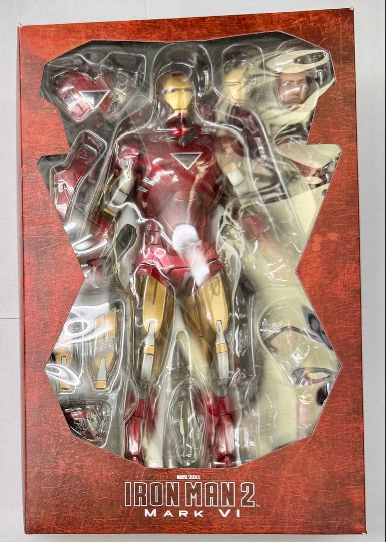 美品 IRON MAN 2 ホットトイズ アイアンマン マーク6