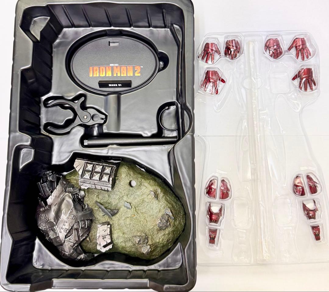 美品 IRON MAN 2 ホットトイズ アイアンマン マーク6