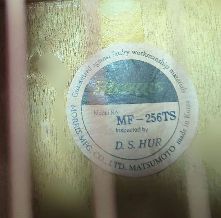 Morris エレアコギター ＭＦ-256ＴＳサンバースト