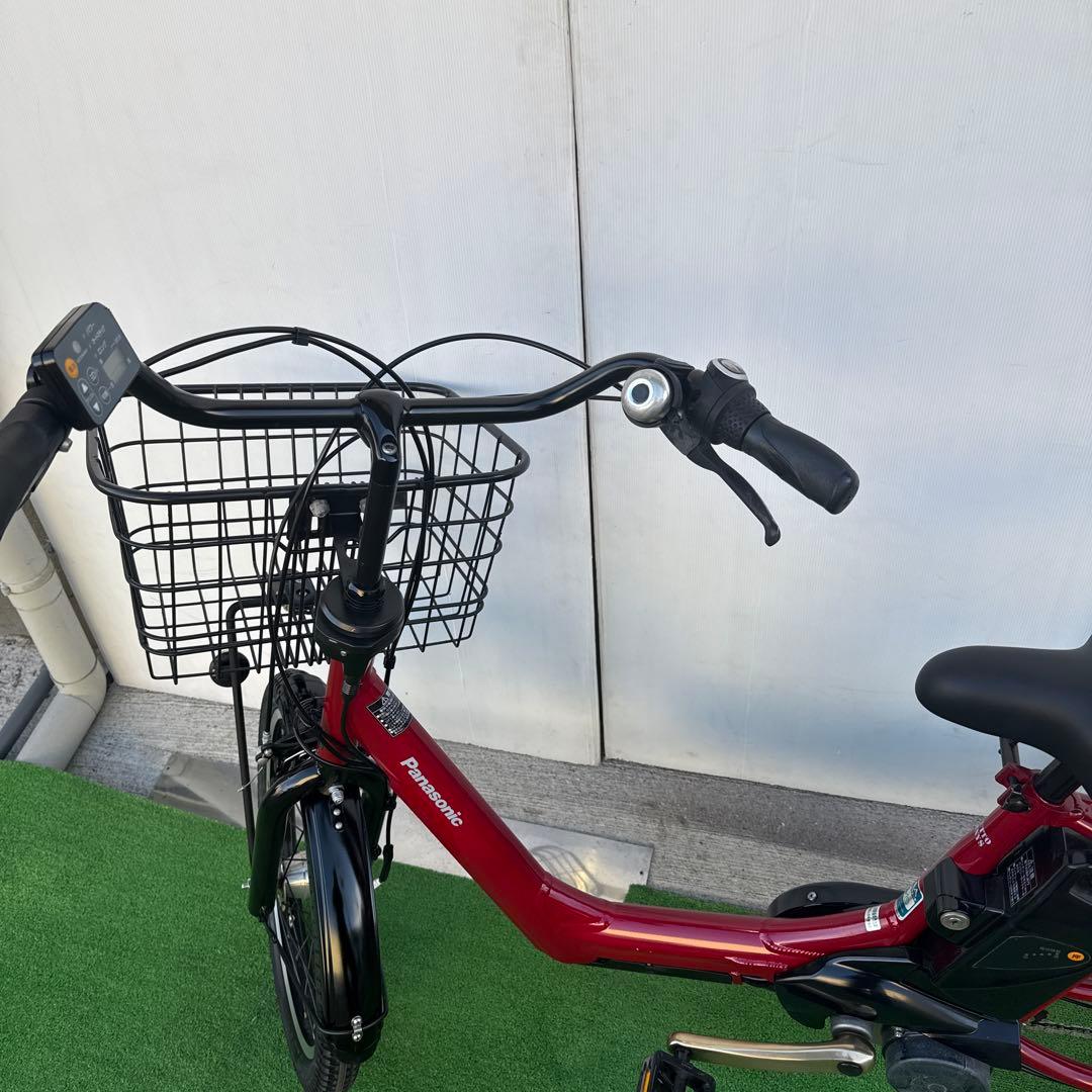 Panasonic電動アシスト自転車20インチ レッド【引き取り限定】