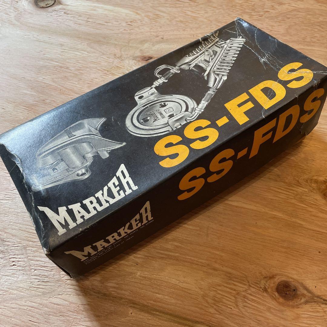 希少ビンテージ　名機　MARKER マーカー　SS FDS 未使用品