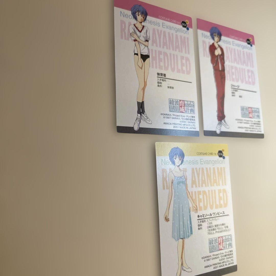 新世紀エヴァンゲリオン　綾波育成計画　カード10枚セット