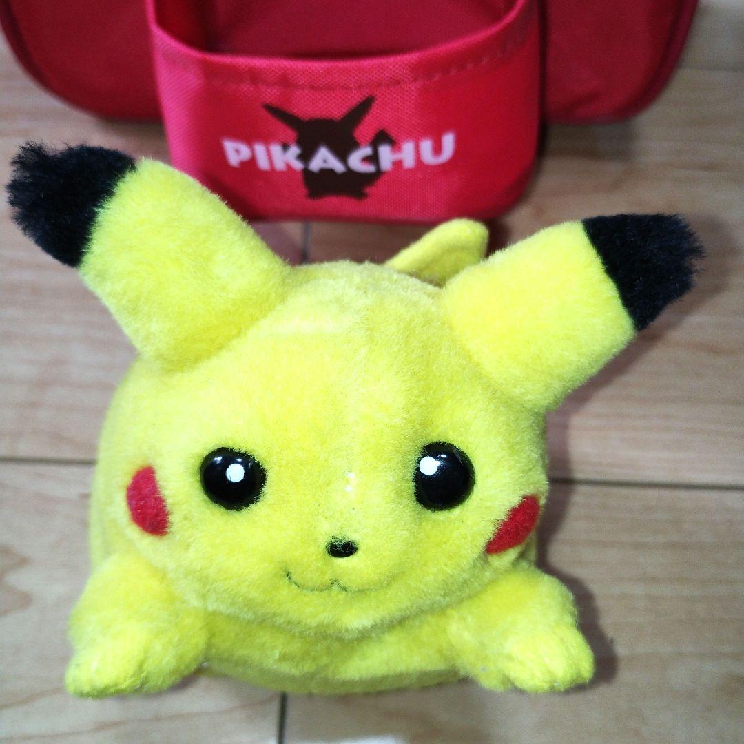 ポケットモンスター 初期ピカチュウ小型リュック ぬいぐるみ レトロ 激レア