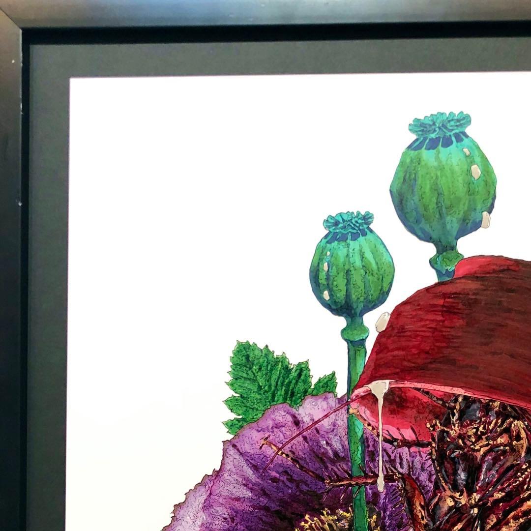 【原画】『人は芥虫、芥虫』(ひとはごみむし、あくたむし