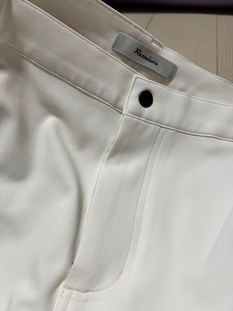Russelino ホワイト ゴルフパンツ　サイズ7