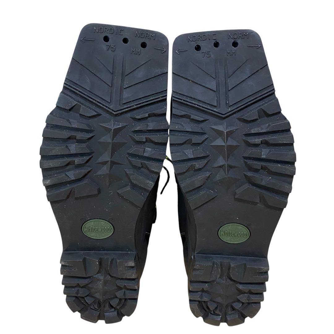 ホワイトウッド テレマークスキーブーツ28～28.5cm相当 75ｍｍ 3ピン