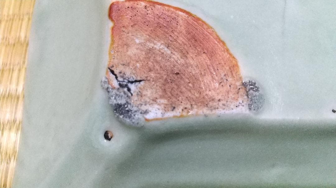 珍！青磁　四方皿（21cm）美品　初期伊万里・波佐見焼・その他国焼き