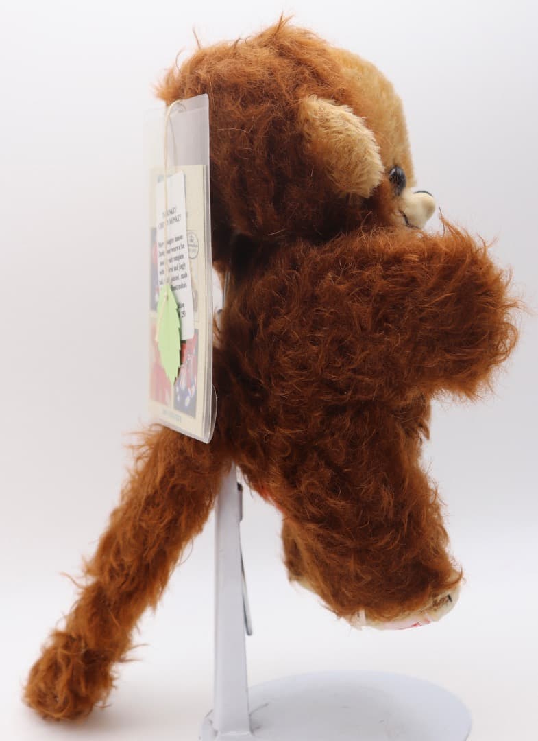 チーキー・モンキー Merrythought 24cm 赤いお尻と長いしっぽ