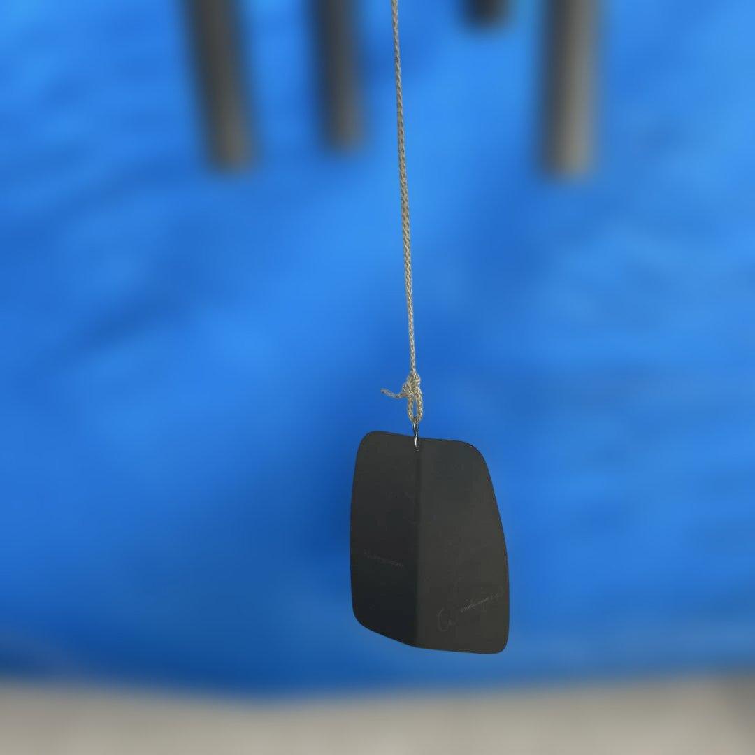 #350 中型ウインドチャイム シルバー