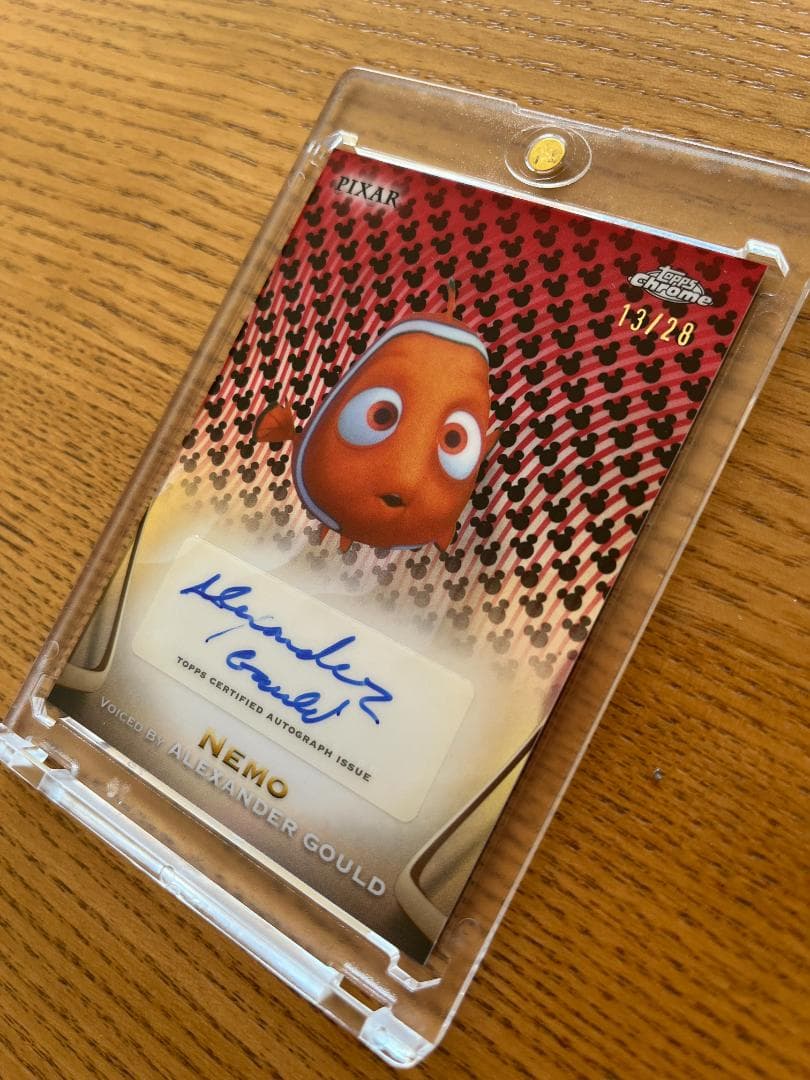 その他 2025 Topps Chrome Disney Nemo Auto /28
