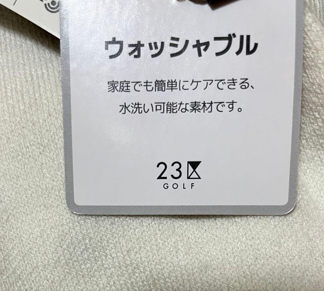 23区ゴルフ防風ノルディック柄リバーシブルブルゾン