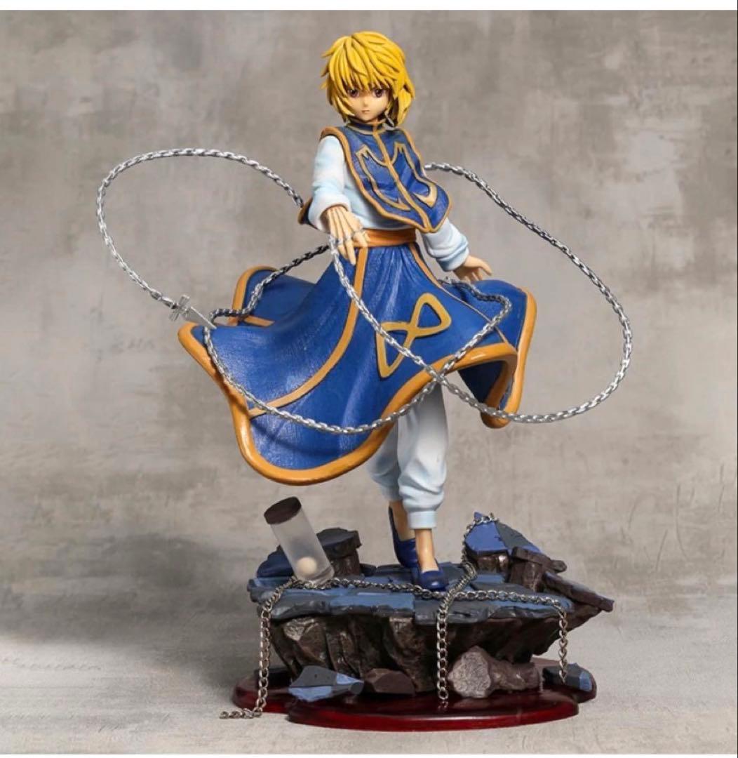 h×h《完成品》ガレージキットキルア・クラピカフィギュア 2体セット