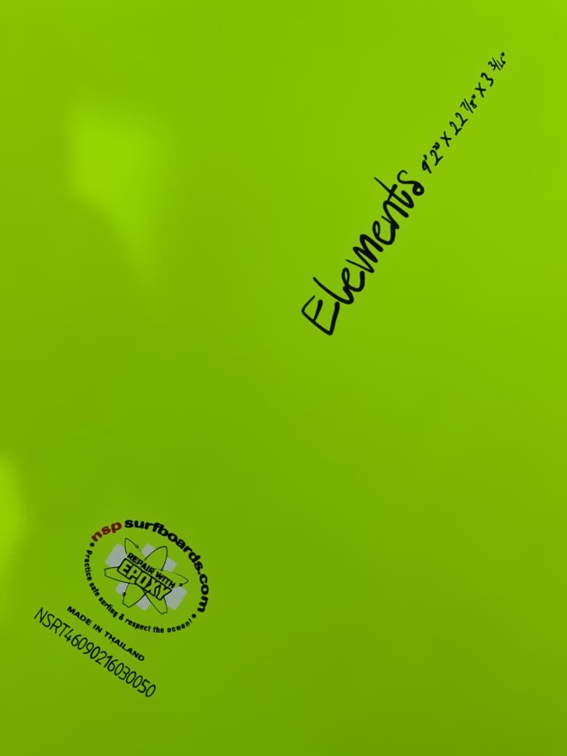 NSP エポキシ ロングボード　9'2　入門用