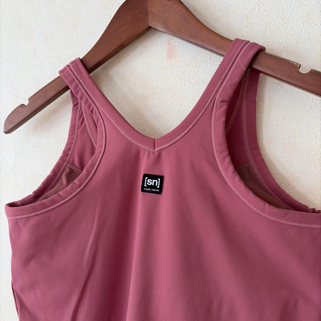 super.natural レースバックタンク　XS