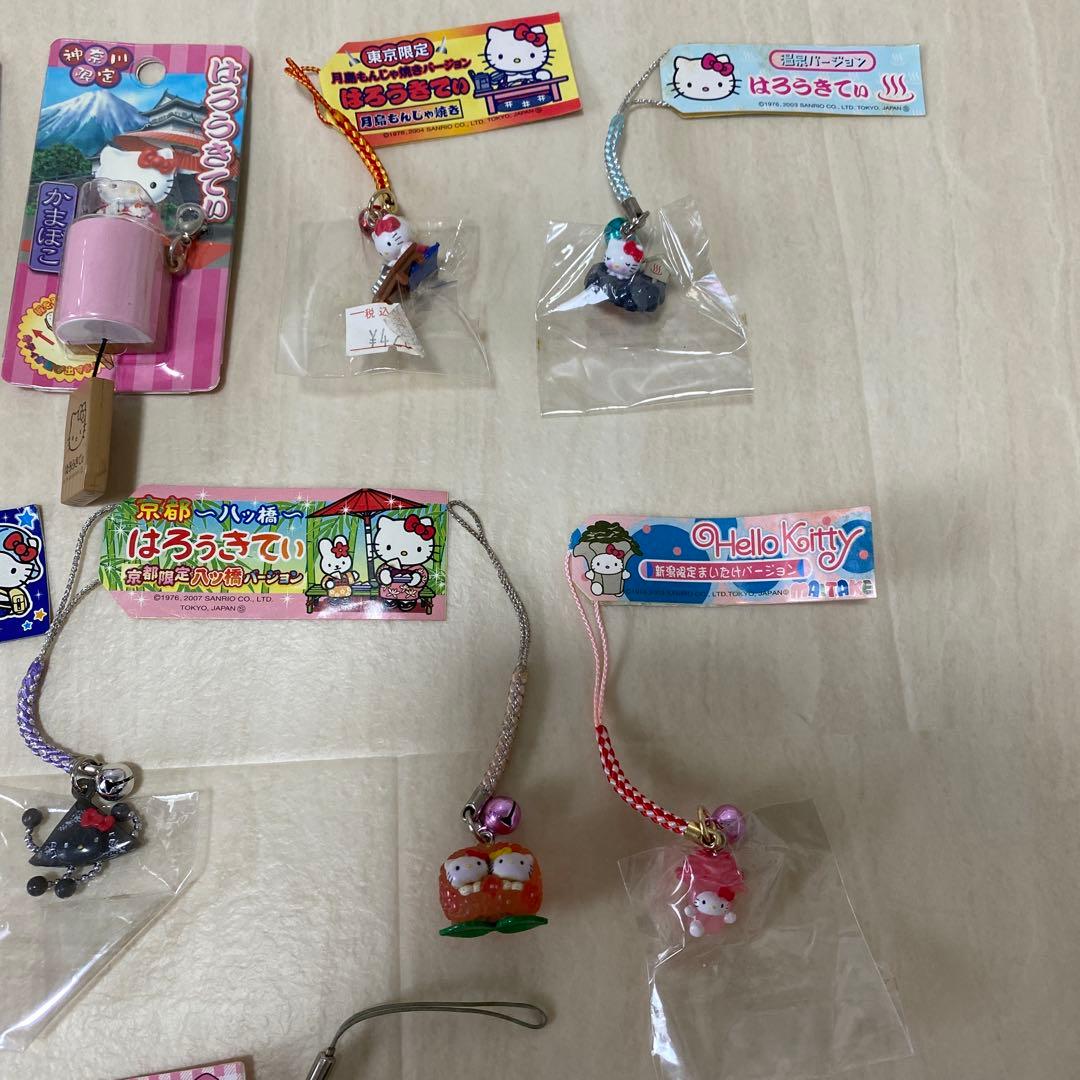 レア キティ ご当地ねつけ ストラップ まとめ売り サンリオ