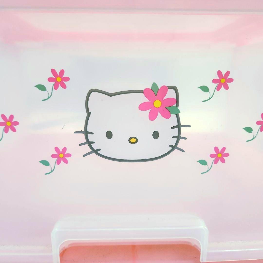 サンリオ ハローキティ1998 お花 収納ボックス 衣装ケース 引き出し レア