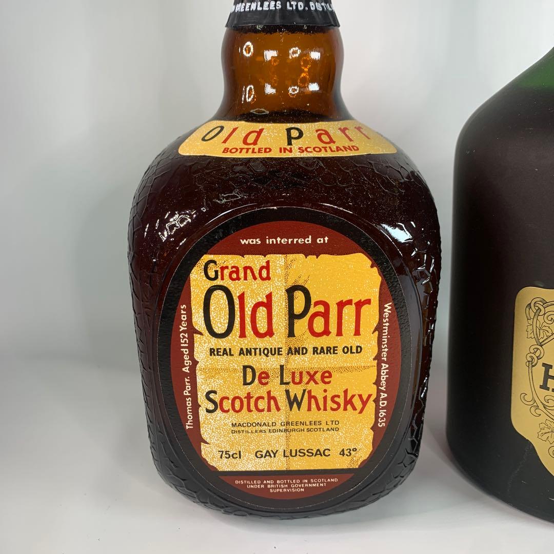 ウイスキー オールドパー デラックス スコッチ/ヘネシー ナポレオン コニャック