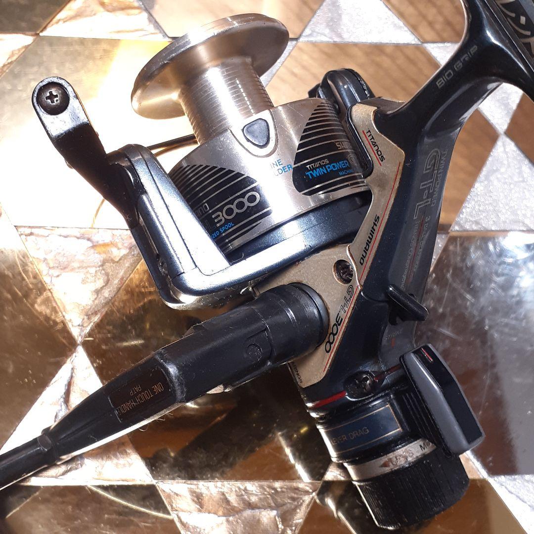 シマノTWINPOWER GT-L3000 オールドリール ヴィンテージ 美品