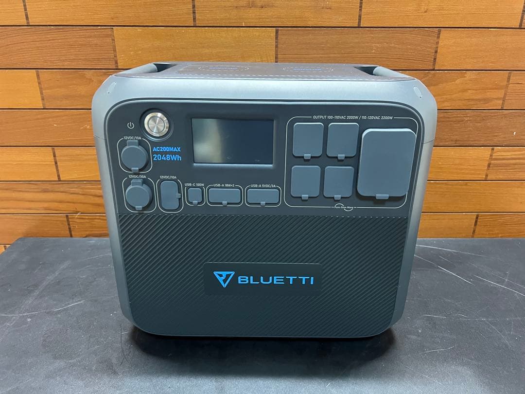 BLUETTI AC200MAX ポータブル電源 2048Wh