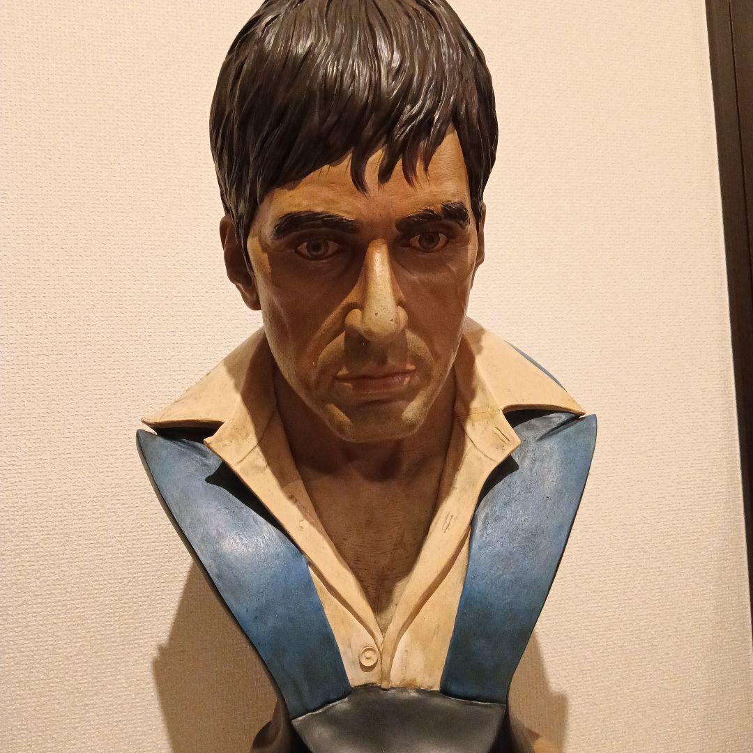 スカーフェイス⭐︎等身大バスト⭐︎サイドショウ⭐︎トニーモンタナ⭐︎アルパチーノ