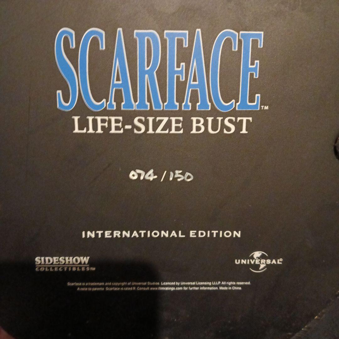 スカーフェイス⭐︎等身大バスト⭐︎サイドショウ⭐︎トニーモンタナ⭐︎アルパチーノ