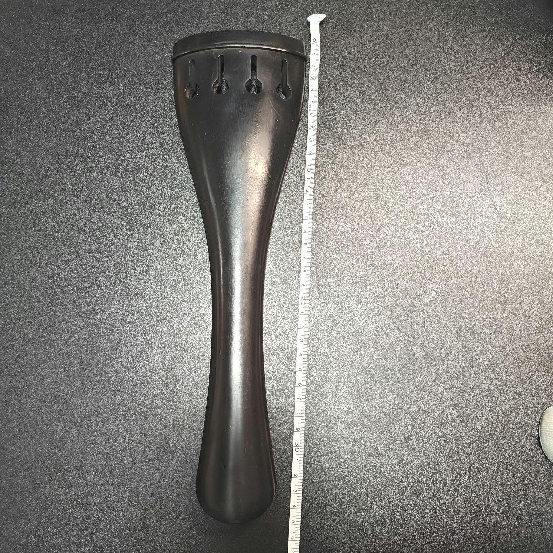 【新品】コントラバス用 テールピース 黒檀