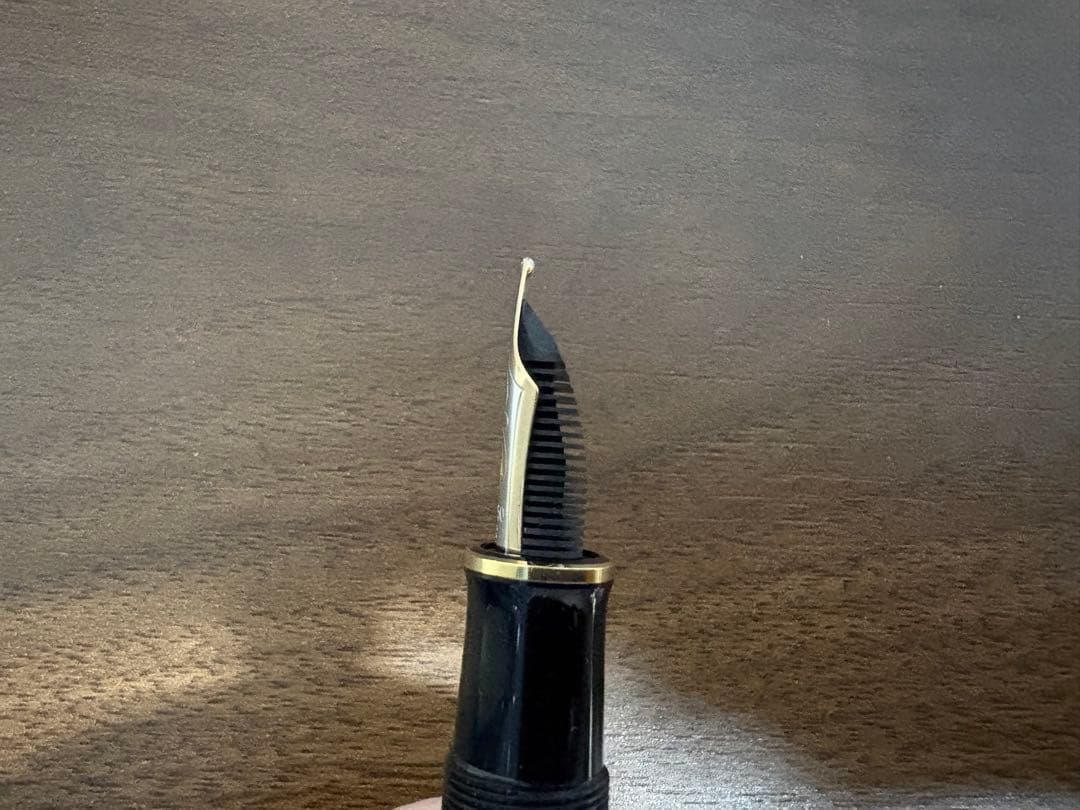 そ*ろ様 スーベレーンM800 ブルー縞 BB 極太字 カンダミサコ ケース付き