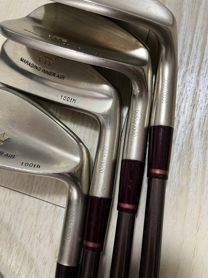 激レア！世界限定１０００セット記念モデル！マクレガーVIPアイアン11本セットS