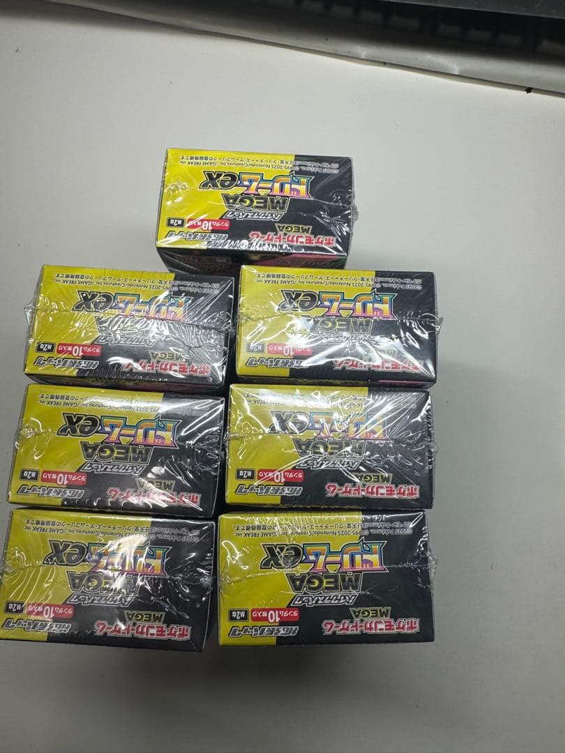 ポケモンカードMEGAドリームex BOX 新品未開封　7box シュリンク付き