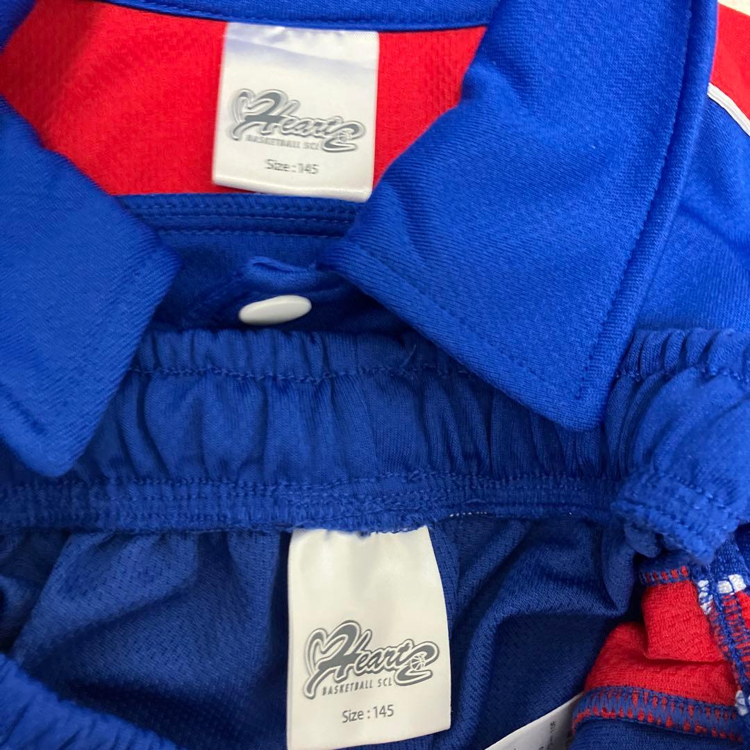 ハーツ　バスケットボール ジャージセット 145