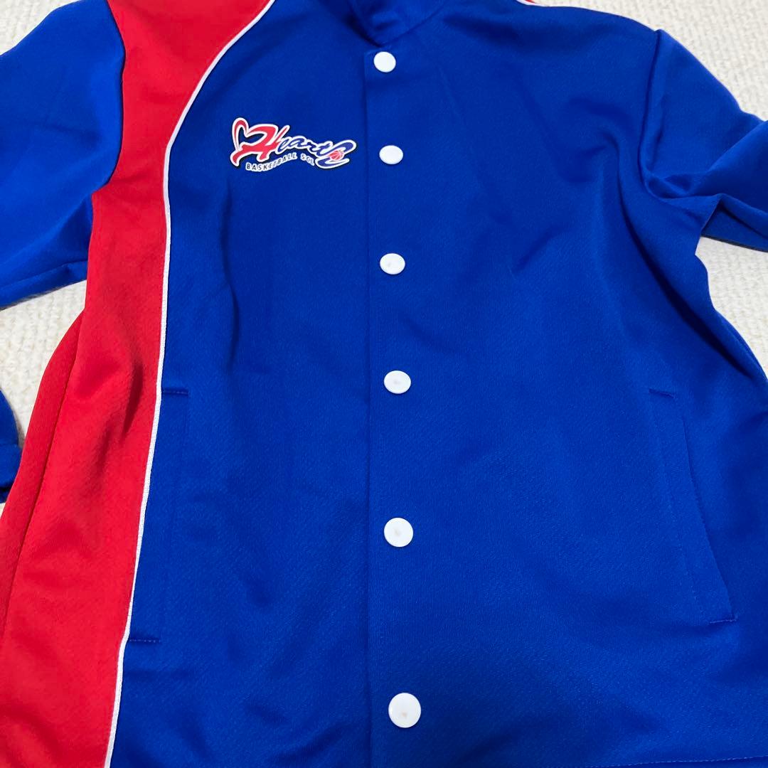 ハーツ　バスケットボール ジャージセット 145