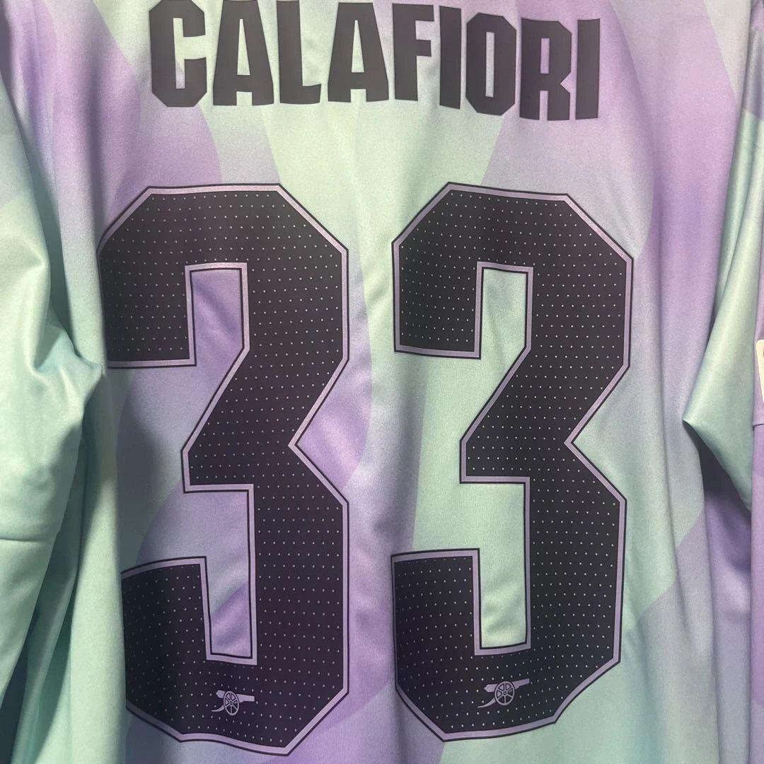 【正規品・タグ付き】アーセナルユニフォーム24/25 サードユニ カラフィオーリ