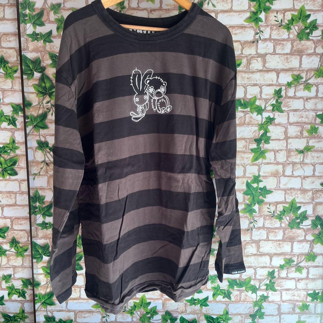 Chilli Beans. モニ着用 ロンT 武道館 XL レア