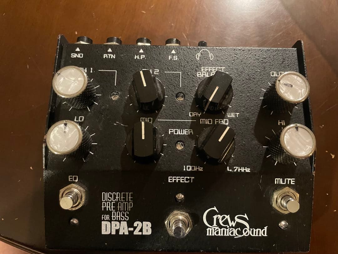 Crews maniac sound DPA-2B ベース　プリアンプ