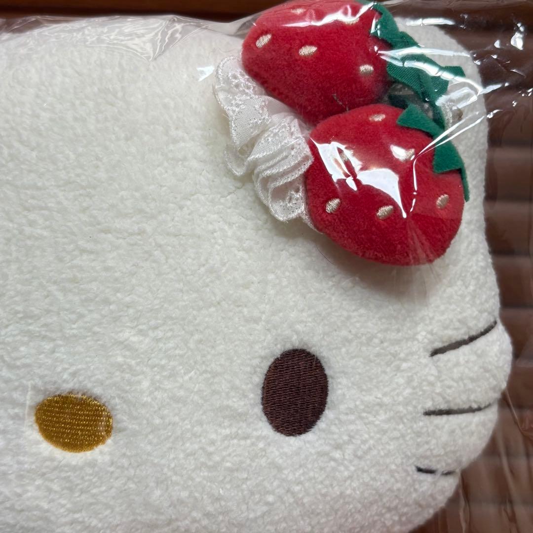 新品　ハローキティ　Hello kitty ぬいぐるみ　大　ショートケーキ
