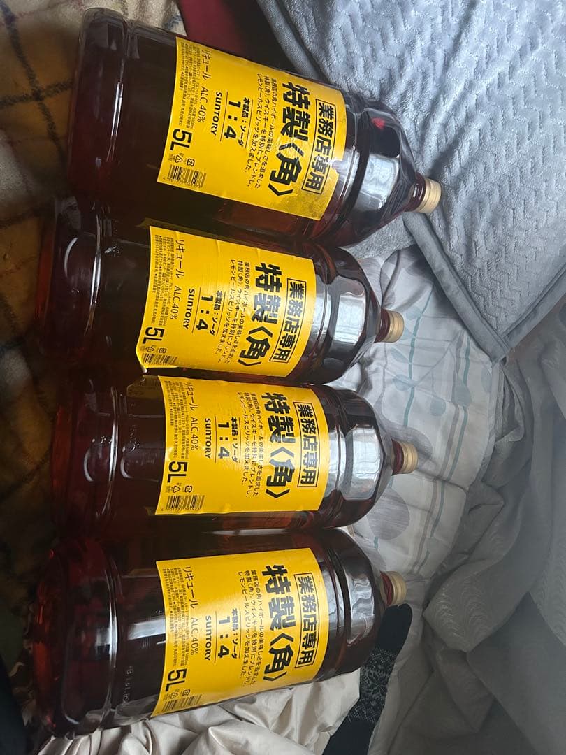 サントリーリキュール特製＜角＞5L4本セット 新品