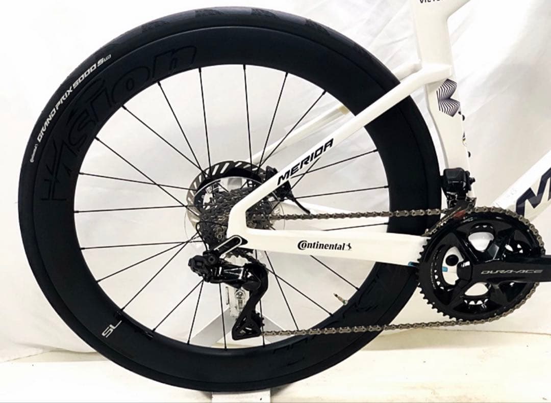 VISION metron60 SL チューブレス化済 未走行品 シマノフリー