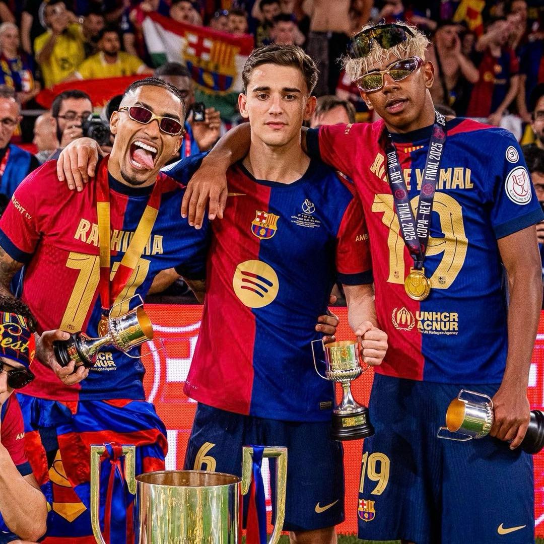 正規品 24-25 バルセロナ　ラミン・ヤマル　コパ・デル・レイ　決勝