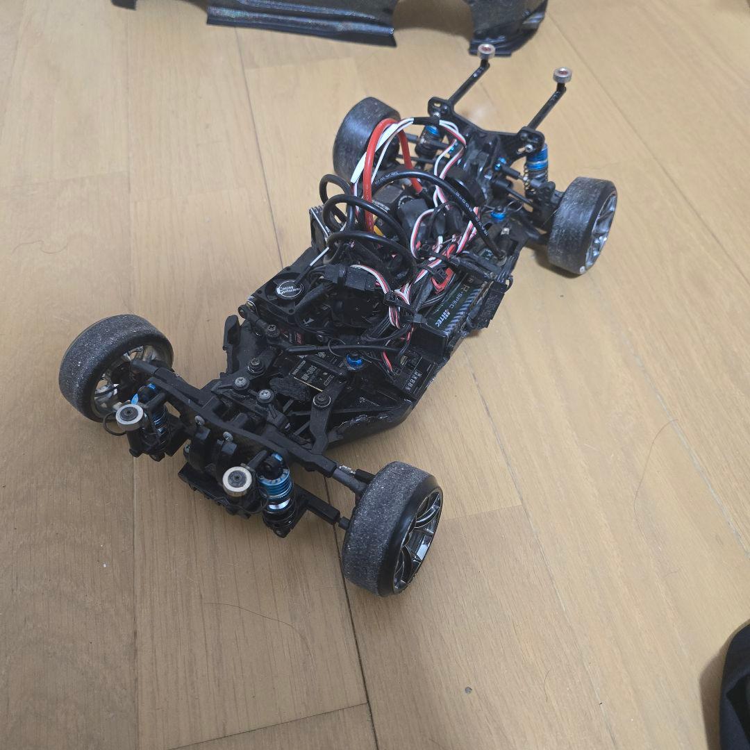 ラジドリフルセット TT-02コンバキット2駆ドリ SANWA M17