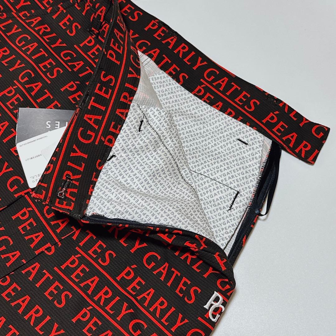 定価30800円 新品！パーリーゲイツ メゾンロゴ ラップ風スカート 00