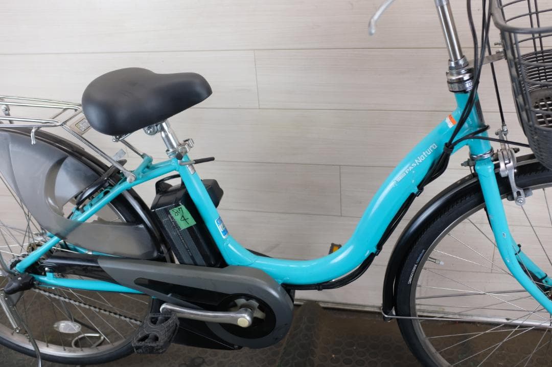 電動自転車ヤマハPAS　Natura26インチ3段8.7Ah（4点灯）充電器あり